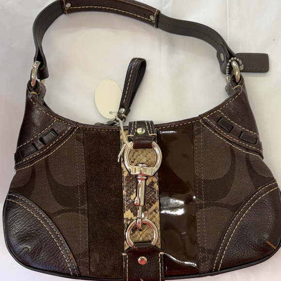 Coach Handbags - Elegant Coach Brown Designer Bag